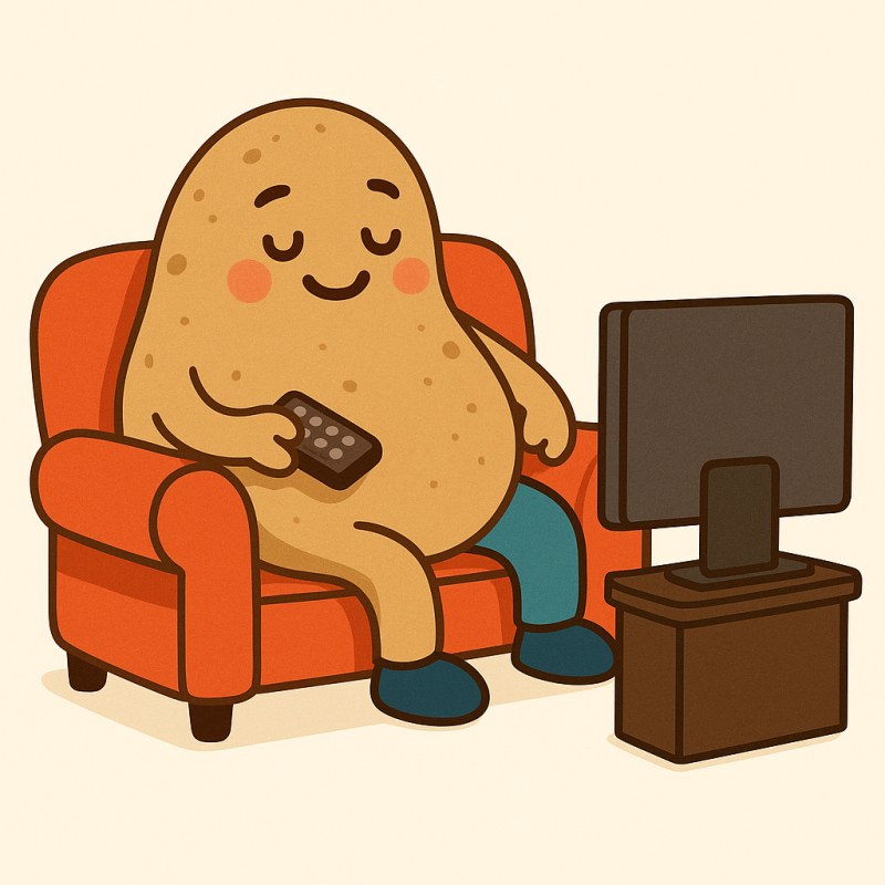 a couch potato
