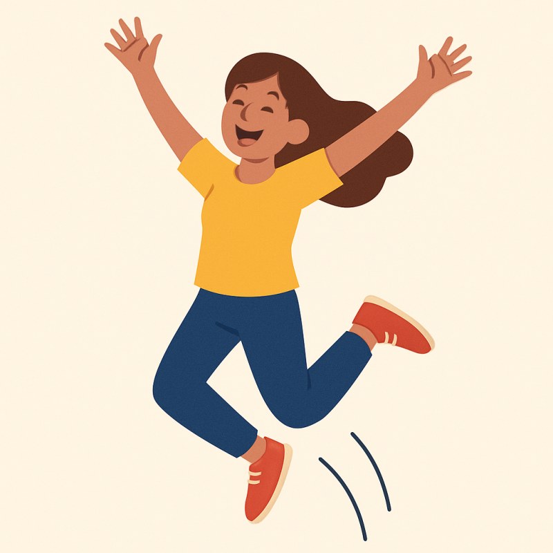 jump for joy