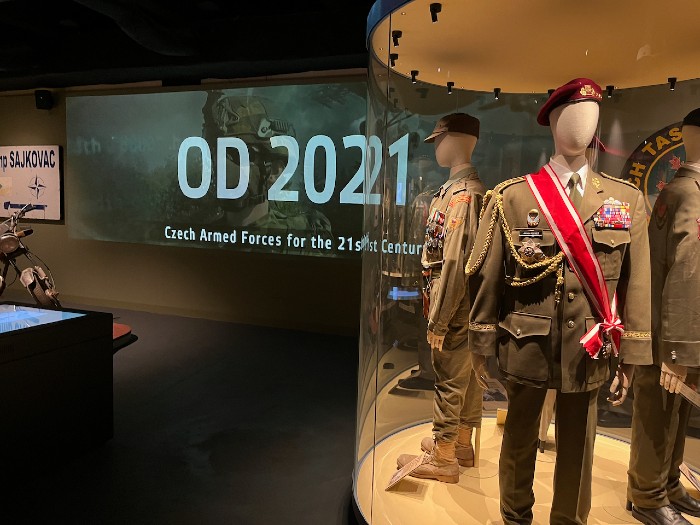 ...to the latest present day soldiers - they are all represented