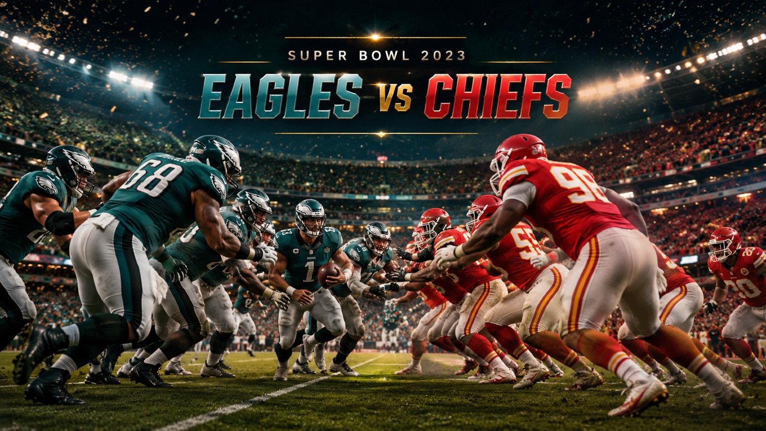Super Bowl LVII - Eagles vs. Chiefs #1