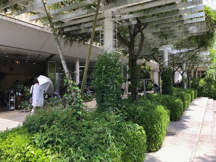 Clematis no Oka restaurants and shops