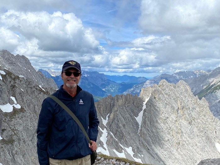 Yes, that is me at the top of Innsbruck